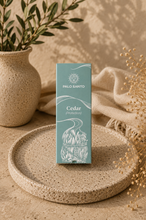 Load image into Gallery viewer, Cedar smudge bundle hand harvested from the sacred mountains of Saint Catherine, Sinai — natural grounding and protection ritual tool for energy clearing