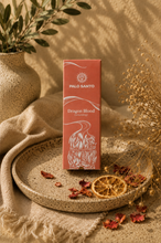 Load image into Gallery viewer, Dragon's Blood sage smudge bundle — Egyptian wild sage from Saint Catherine, Sinai infused with Dragon's Blood resin for powerful protection and energy clearing rituals
