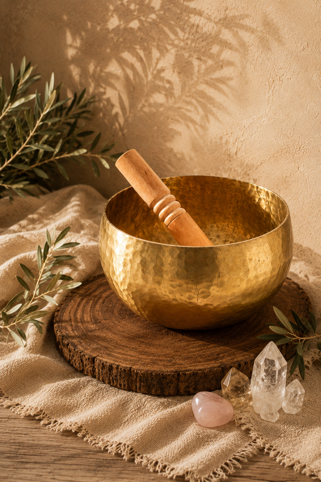 Singing healing bowls