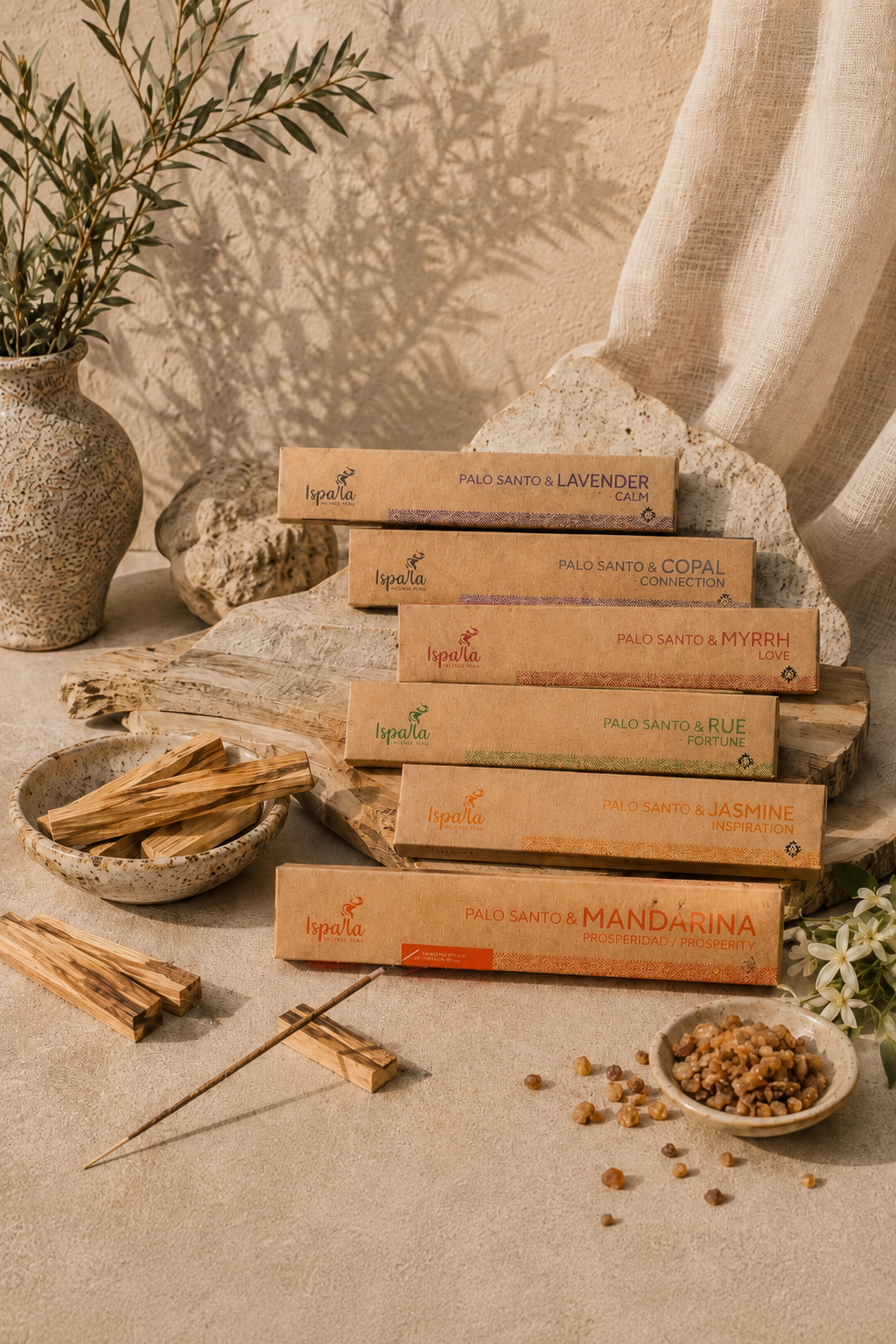 Palo Santo Incense Sticks: ISPALLA
