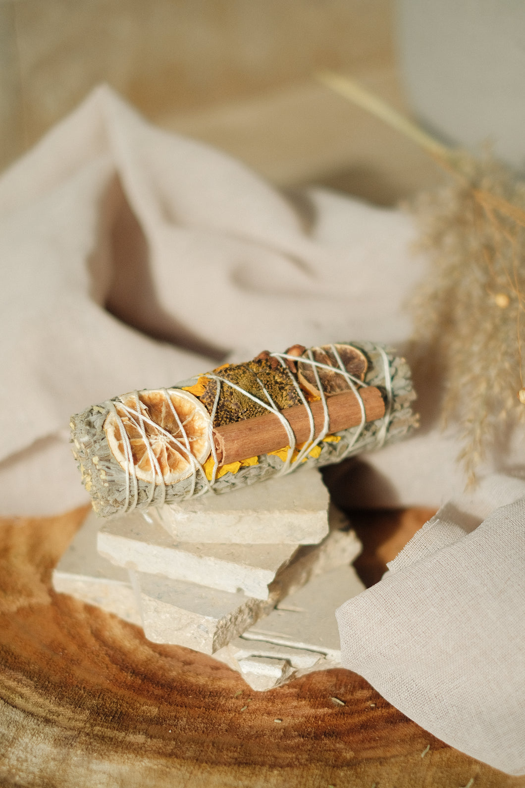 Sage Sunflower Smudge Stick